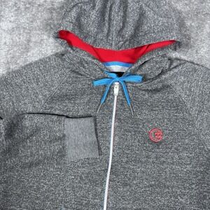 Billabong Jacket Men's Small Gray Full Zip Hooded Skate Surf Grunge